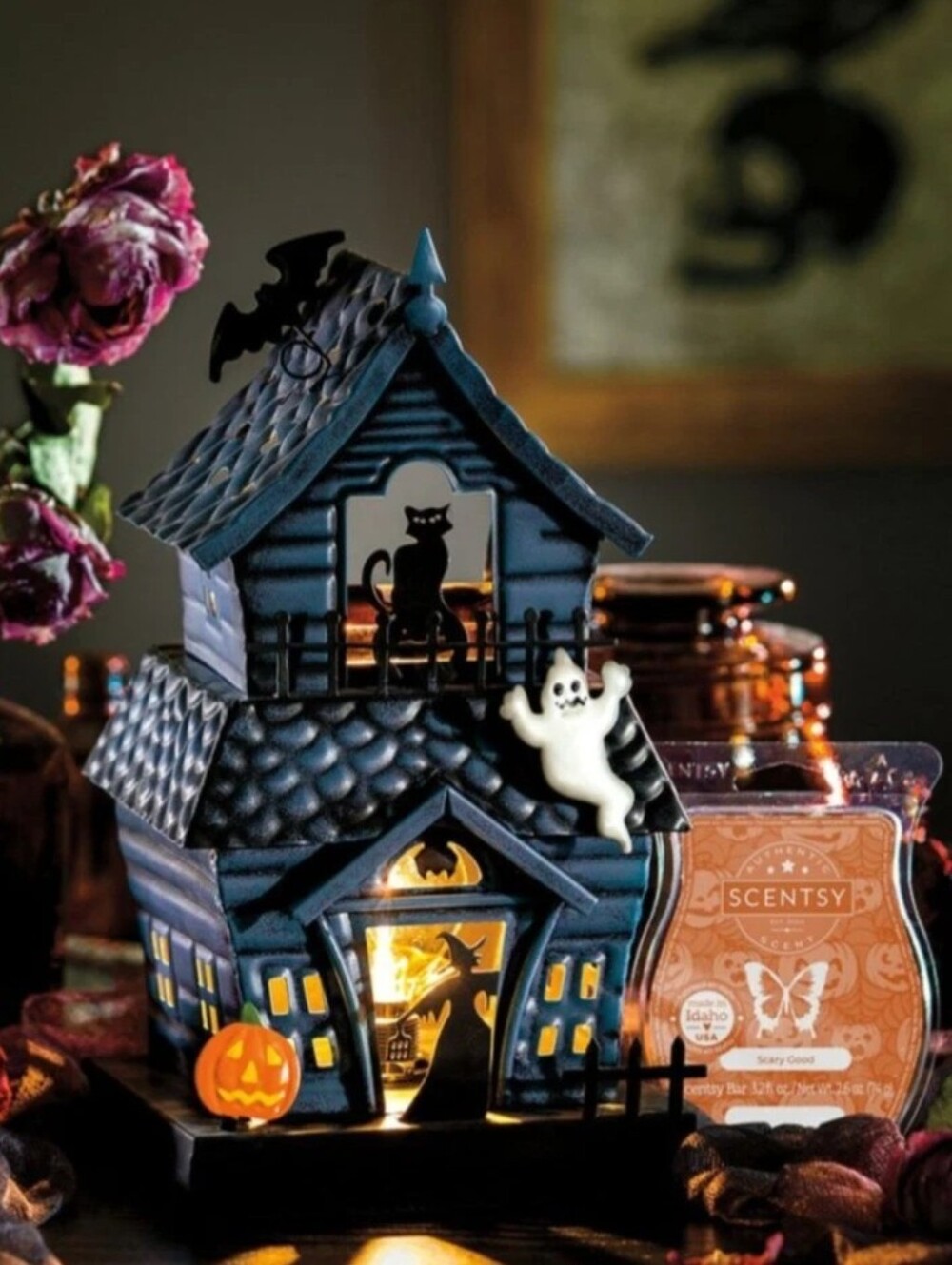 Haunting Good Time Wax Warmer • Retired BNIB